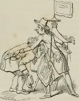 An illustration from Histoire de la caricature et du grotesque dans la littérature et dans l'art (1875)