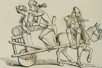 An illustration from Histoire de la caricature et du grotesque dans la littérature et dans l'art (1875)