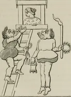 An illustration from Histoire de la caricature et du grotesque dans la littérature et dans l'art (1875)