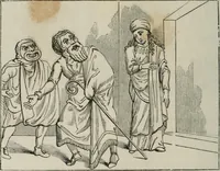 An illustration from Histoire de la caricature et du grotesque dans la littérature et dans l'art (1875)