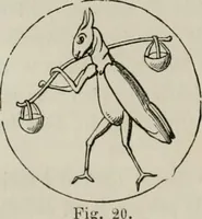 An illustration from Histoire de la caricature et du grotesque dans la littérature et dans l'art (1875)