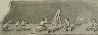 An illustration from Histoire de la caricature et du grotesque dans la littérature et dans l'art (1875)