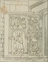 An illustration from Histoire de la caricature et du grotesque dans la littérature et dans l'art (1875)