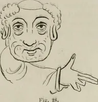 An illustration from Histoire de la caricature et du grotesque dans la littérature et dans l'art (1875)