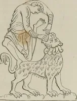 An illustration from Histoire de la caricature et du grotesque dans la littérature et dans l'art (1875)