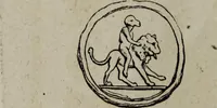 An illustration from Histoire de la caricature antique (1867)