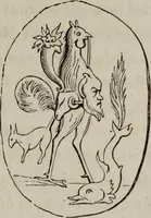 An illustration from Histoire de la caricature antique (1867)