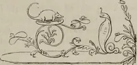 An illustration from Histoire de la caricature antique (1867)