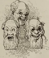 An illustration from Histoire de la caricature antique (1867)