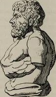 An illustration from Histoire de la caricature antique (1867)