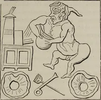 An illustration from Histoire de la caricature antique (1867)