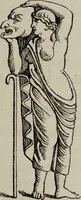 An illustration from Histoire de la caricature antique (1867)