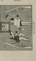 An illustration from Histoire de la caricature antique (1867)
