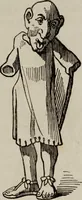 An illustration from Histoire de la caricature antique (1867)