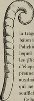 An illustration from Histoire de la caricature antique (1867)