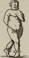 An illustration from Histoire de la caricature antique (1867)