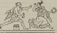 An illustration from Histoire de la caricature antique (1867)