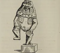 An illustration from Histoire de la caricature antique (1867)
