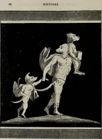 An illustration from Histoire de la caricature antique (1867)