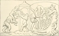 An illustration from Histoire de la caricature et du grotesque dans la littérature et dans l'art (1875)
