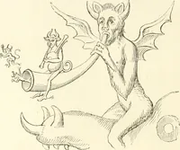 An illustration from Histoire de la caricature et du grotesque dans la littérature et dans l'art (1875)