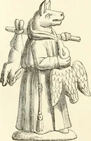 An illustration from Histoire de la caricature et du grotesque dans la littérature et dans l'art (1875)