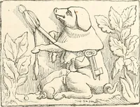 An illustration from Histoire de la caricature et du grotesque dans la littérature et dans l'art (1875)