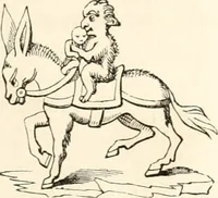 An illustration from Histoire de la caricature et du grotesque dans la littérature et dans l'art (1875)