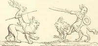 An illustration from Histoire de la caricature et du grotesque dans la littérature et dans l'art (1875)