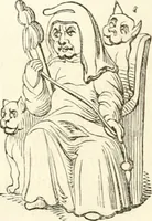An illustration from Histoire de la caricature et du grotesque dans la littérature et dans l'art (1875)
