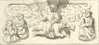 An illustration from Histoire de la caricature et du grotesque dans la littérature et dans l'art (1875)