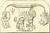 An illustration from Histoire de la caricature et du grotesque dans la littérature et dans l'art (1875)