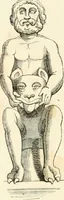 An illustration from Histoire de la caricature et du grotesque dans la littérature et dans l'art (1875)