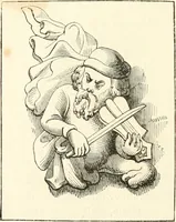 Picture 116 of 236 from Histoire de la caricature et du grotesque dans la littérature et dans l'art (1875), leaf 211