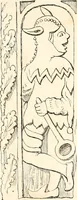 An illustration from Histoire de la caricature et du grotesque dans la littérature et dans l'art (1875)