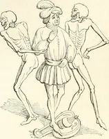 An illustration from Histoire de la caricature et du grotesque dans la littérature et dans l'art (1875)