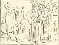 An illustration from Histoire de la caricature et du grotesque dans la littérature et dans l'art (1875)
