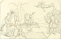 An illustration from Histoire de la caricature et du grotesque dans la littérature et dans l'art (1875)