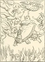 An illustration from Histoire de la caricature et du grotesque dans la littérature et dans l'art (1875)
