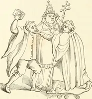 An illustration from Histoire de la caricature et du grotesque dans la littérature et dans l'art (1875)