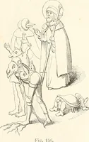 An illustration from Histoire de la caricature et du grotesque dans la littérature et dans l'art (1875)