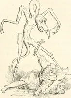 An illustration from Histoire de la caricature et du grotesque dans la littérature et dans l'art (1875)