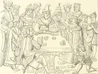 An illustration from Histoire de la caricature et du grotesque dans la littérature et dans l'art (1875)