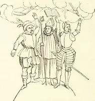 An illustration from Histoire de la caricature et du grotesque dans la littérature et dans l'art (1875)