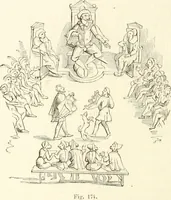 An illustration from Histoire de la caricature et du grotesque dans la littérature et dans l'art (1875)