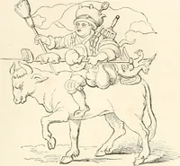 An illustration from Histoire de la caricature et du grotesque dans la littérature et dans l'art (1875)