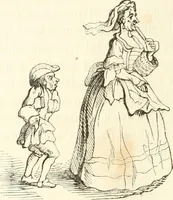 An illustration from Histoire de la caricature et du grotesque dans la littérature et dans l'art (1875)