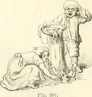 An illustration from Histoire de la caricature et du grotesque dans la littérature et dans l'art (1875)