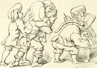 An illustration from Histoire de la caricature et du grotesque dans la littérature et dans l'art (1875)