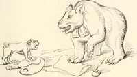 An illustration from Histoire de la caricature et du grotesque dans la littérature et dans l'art (1875)